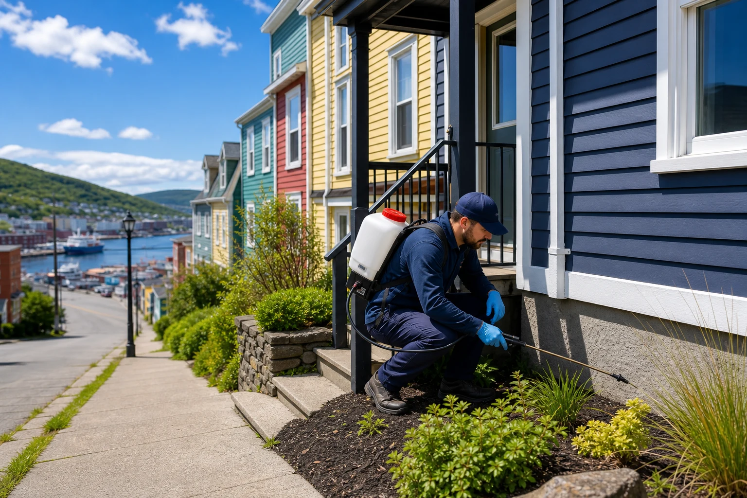 Pest control technician in St. John's